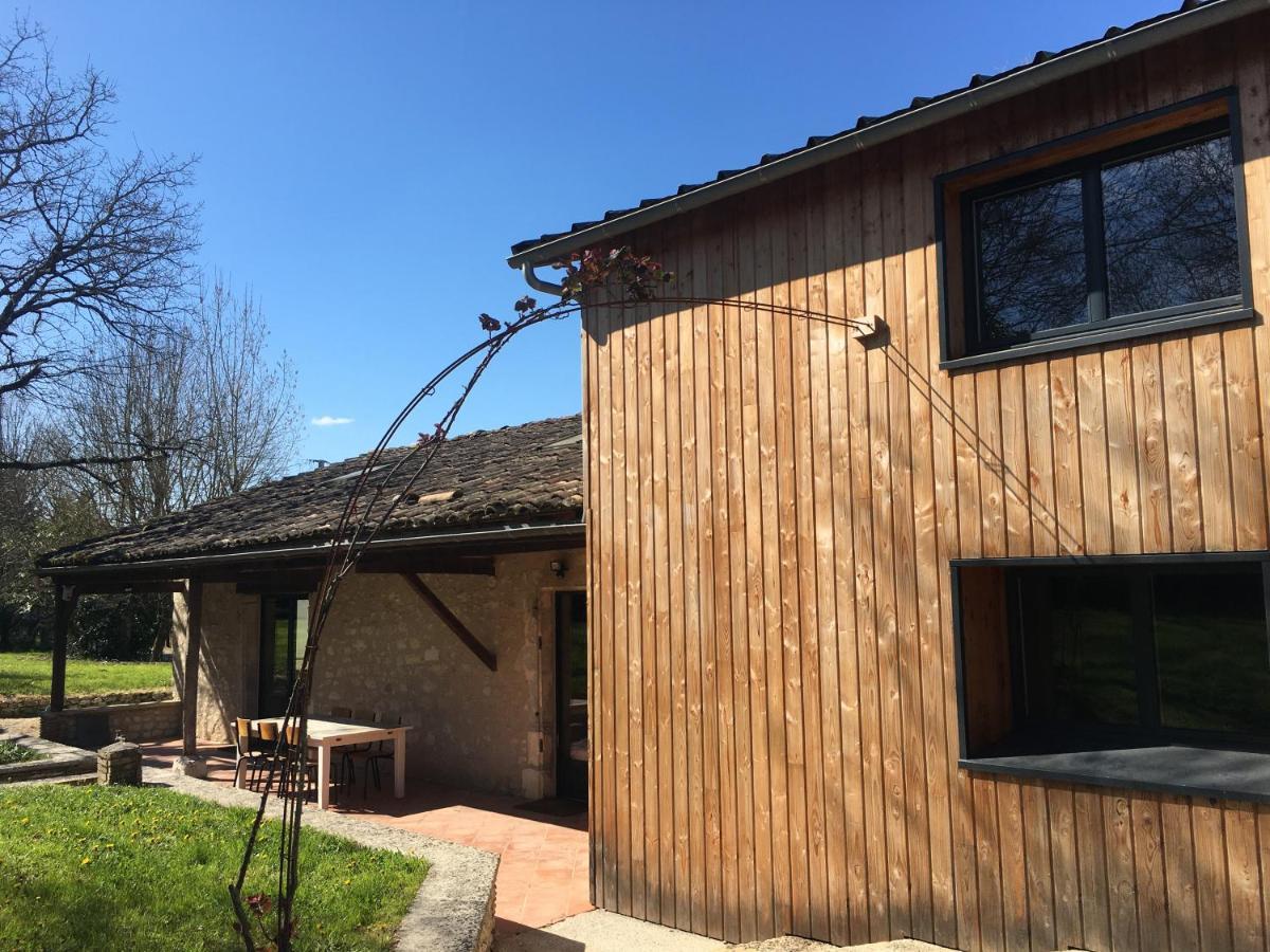 Au Bercail De Bizebarre - Maison Bois & Pierre Dans Un Hameau - Spa Saint-Vivien  Exterior foto